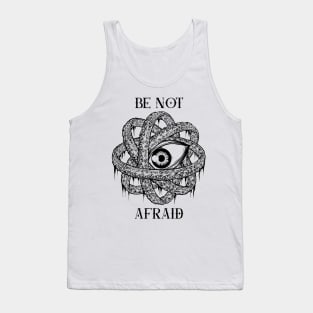 Divine Wheels: Biblically Accurate Ophanim Angel Tank Top